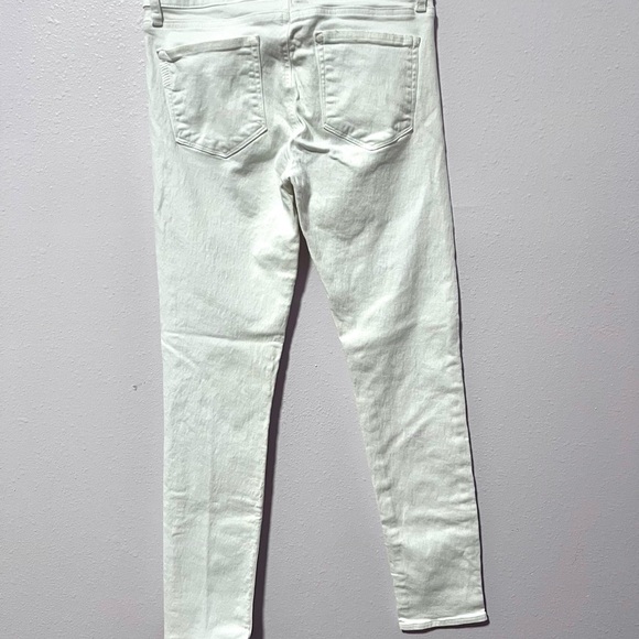 PAIGE White skyline Skinny Jeans Versatile Style 30 - Picture 4 of 7